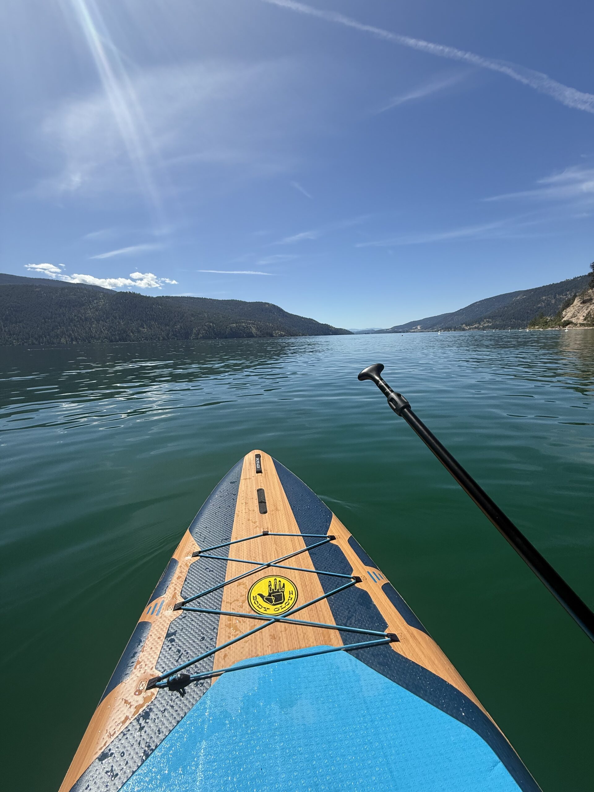 kekuli bay paddle boarding